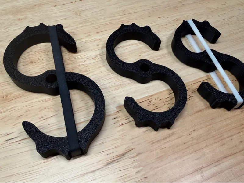 3-in-1 Utility Hook: S-Hook, Carabiner, & Tether