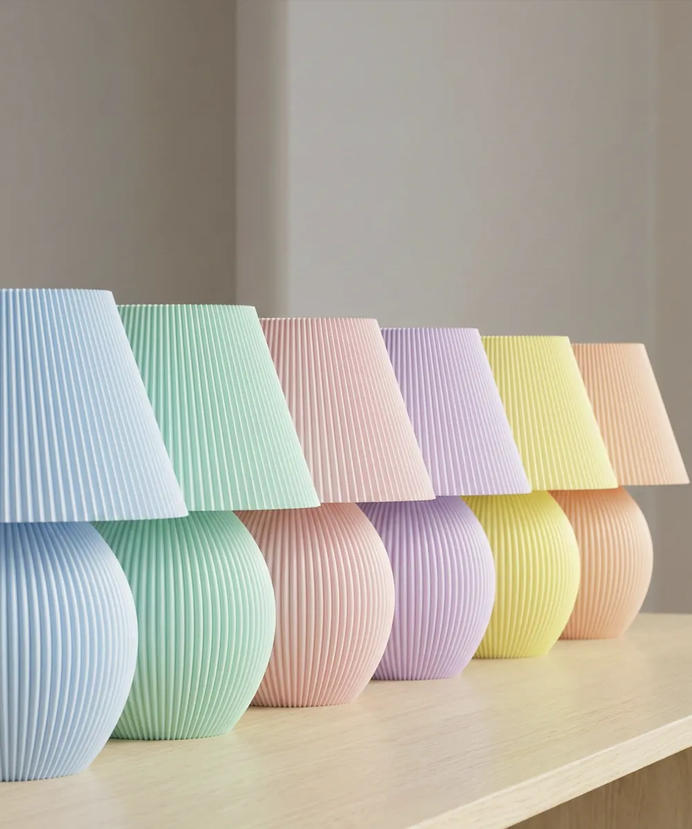 تصميم خاص على شكل فطر مخملي خفيف من الخيزران المزخرف ليلاً