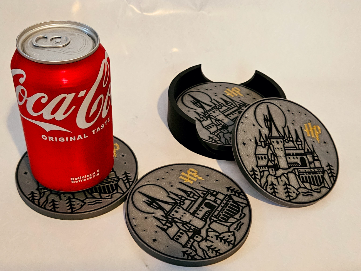 Harry Potter Hogwarts  Coaster Set