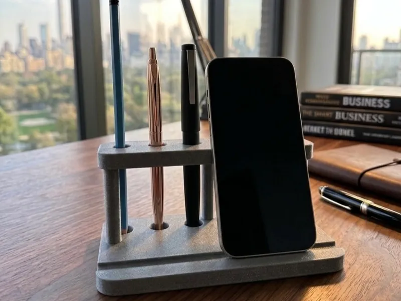 Modular Desk Organizer with Phone Stand