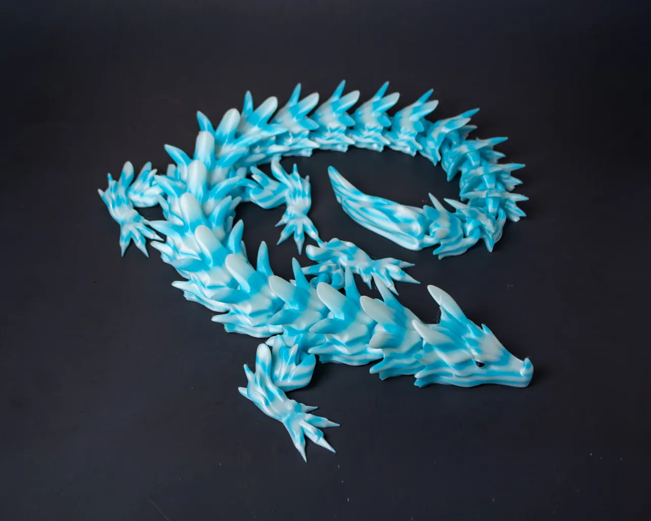 Water Dragon - Articulated Dragon view 4