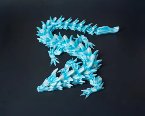 Water Dragon - Articulated Dragon view 3