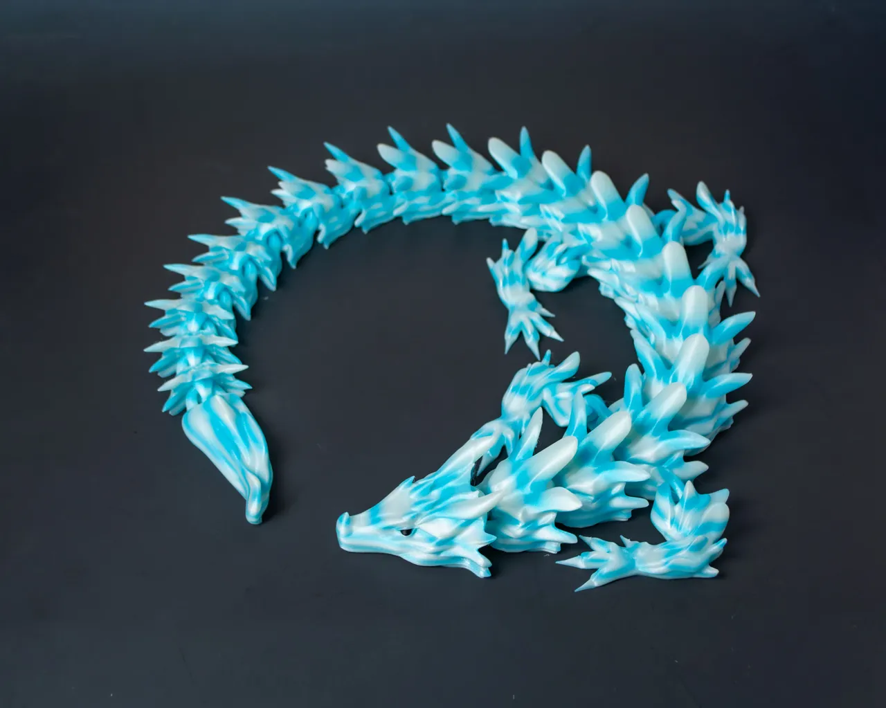 Water Dragon - Articulated Dragon view 2
