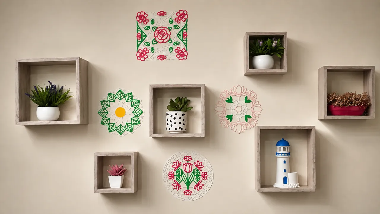 Flower Lace Doily Collection - AMS Optimized view 3