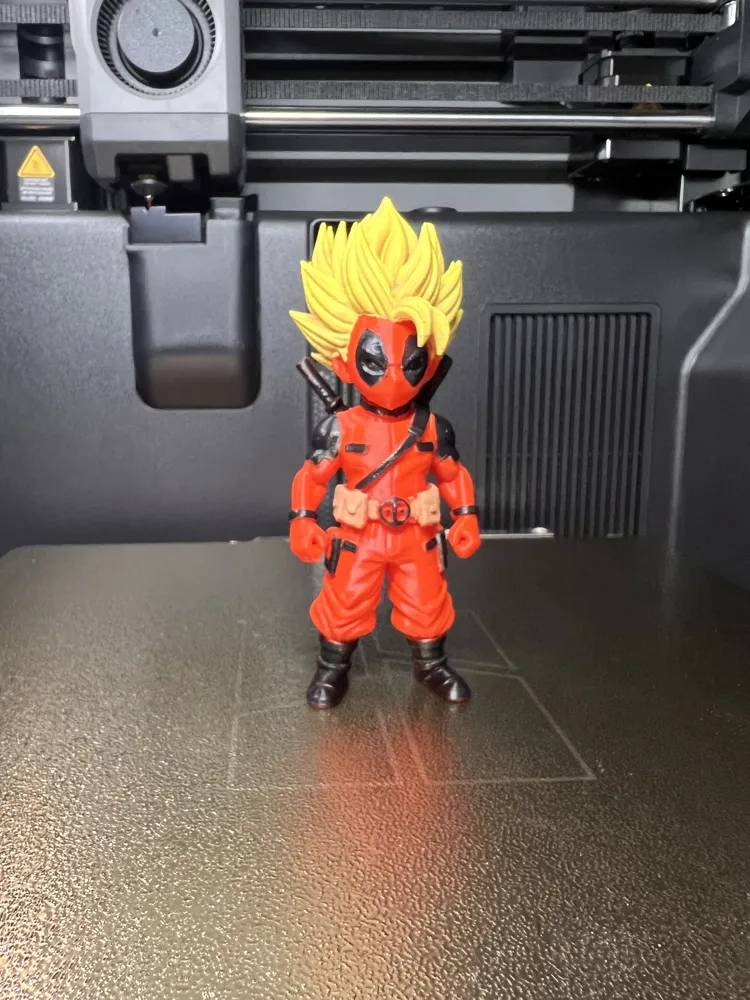 DEADPOOL SUPERSAYAN - Free 3D Print Model - MakerWorld