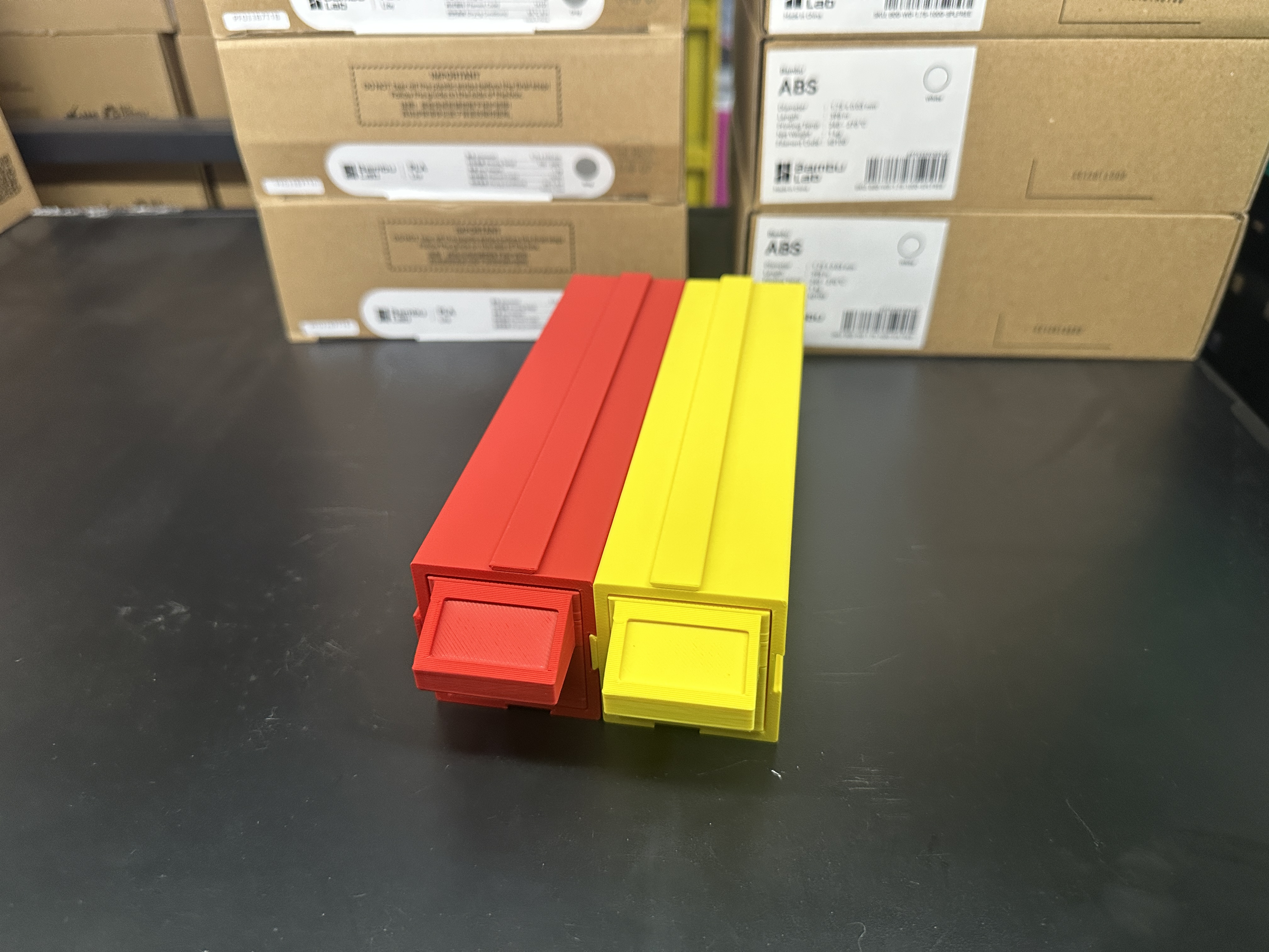 Miniatura 1 do modelo 3D 组合抽屉式 零件收纳盒 （8个规格模型可以相互组合）