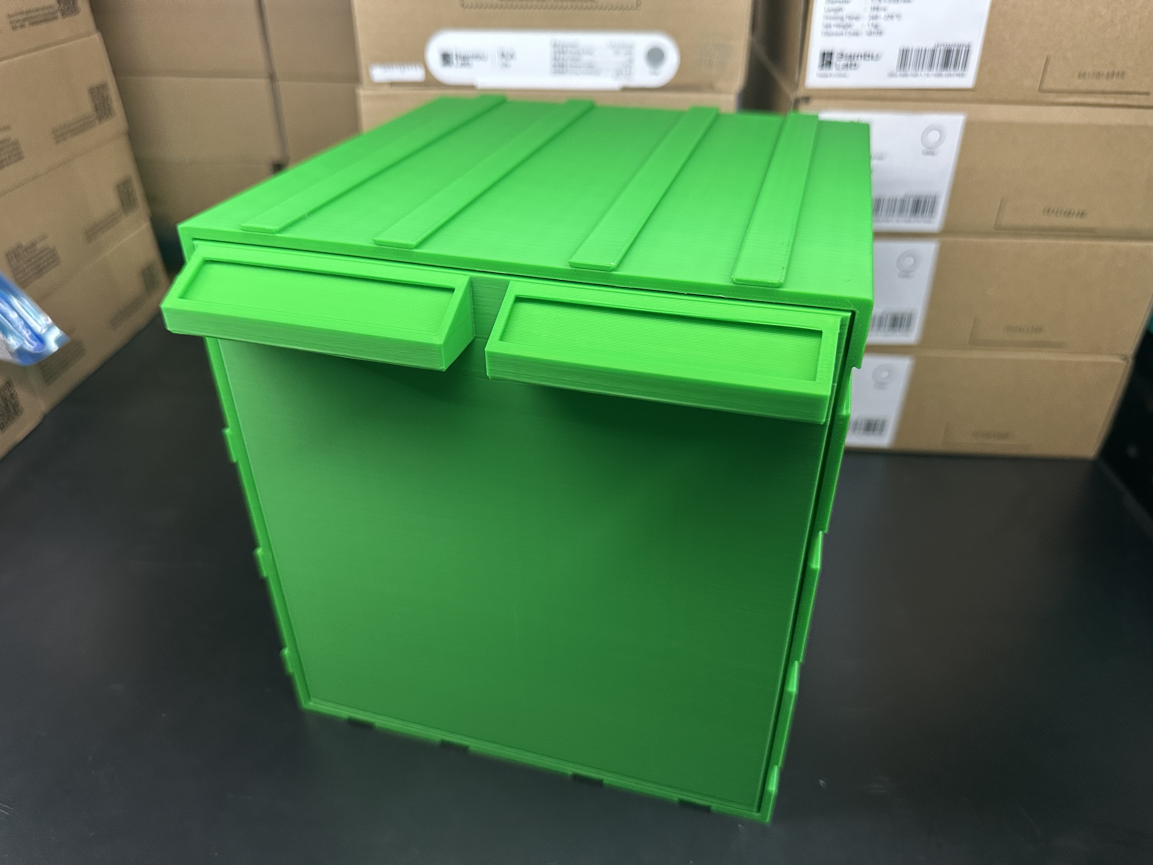 Miniatura 8 do modelo 3D 组合抽屉式 零件收纳盒 （8个规格模型可以相互组合）