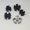 0.2mm layer, 1 wall, 0% infill, 0.8 line width, print in rotating vase mode