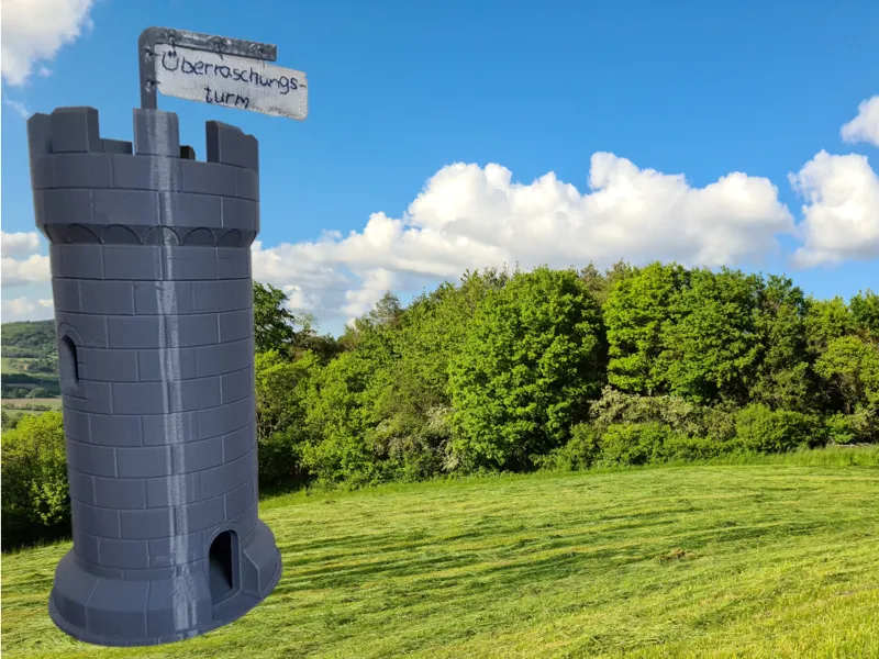 Burgturm -Spielturm - castle tower