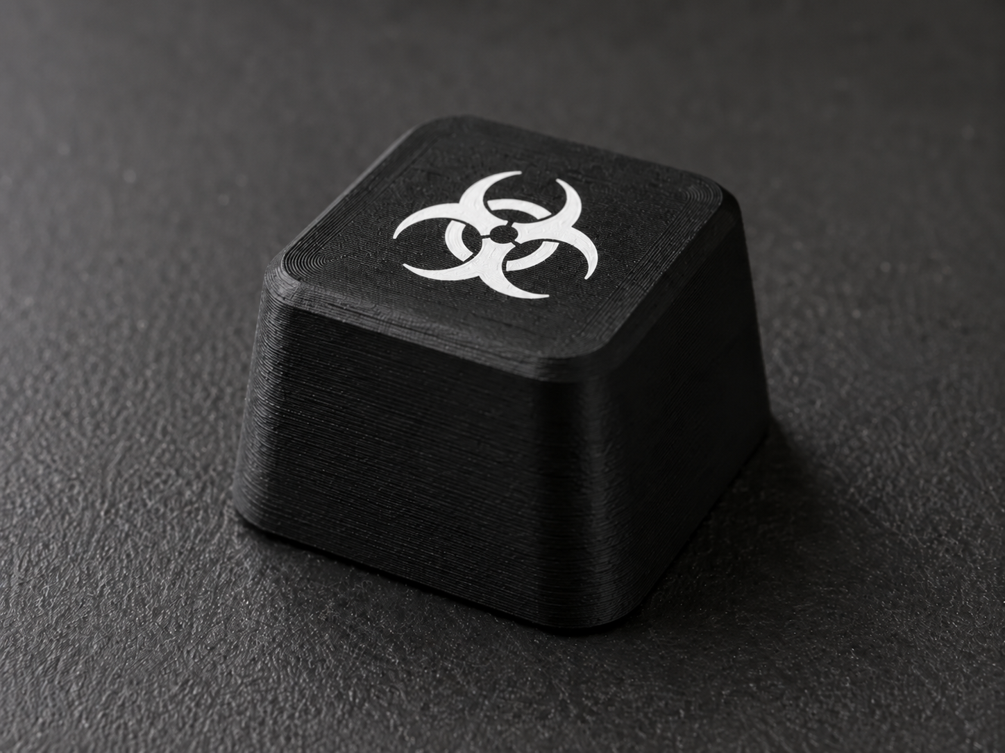 Biohazard Keycap 3D model