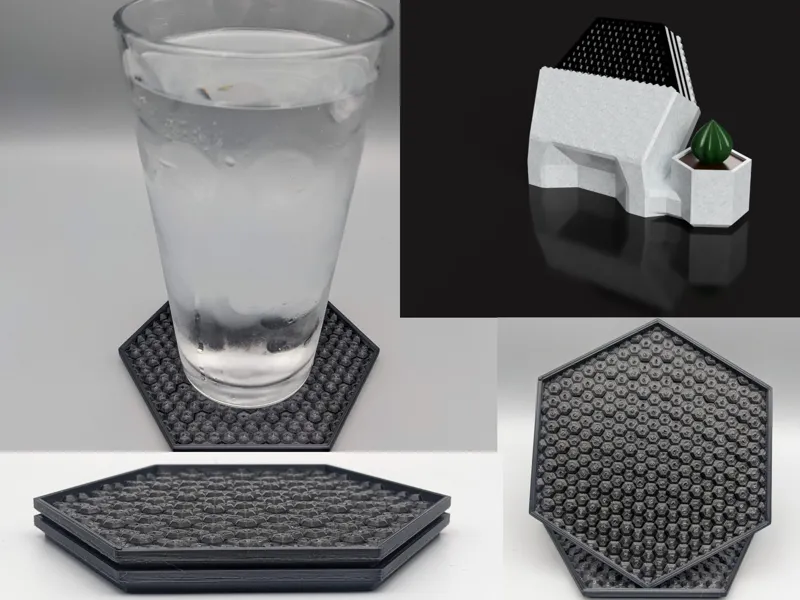 Hex Coasters