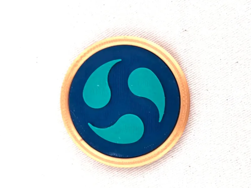 Mei Shi (spirit) miraculous button (MAT3D Box)