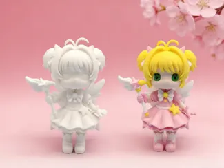 Q版魔法少女小樱（含单色、多色配置）