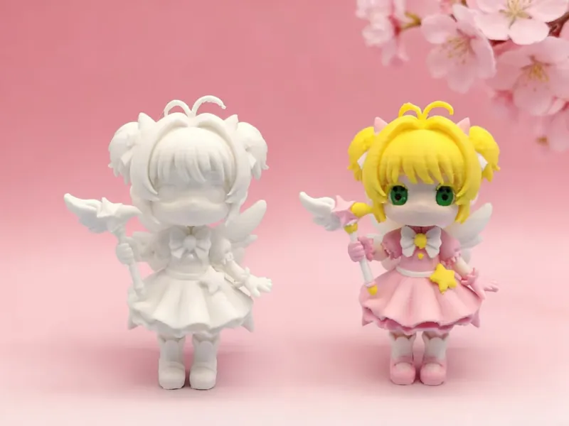 Q版魔法少女小樱（含单色、多色配置）