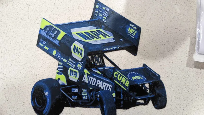 Brad Sweet Sprint Car - Hueforge