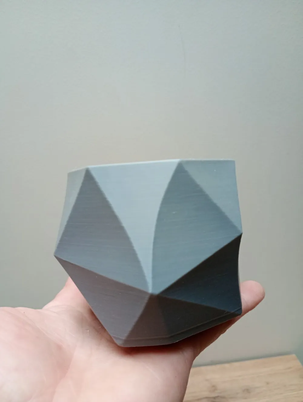 Modern Low Poly Planter - Free 3D Print Model - MakerWorld