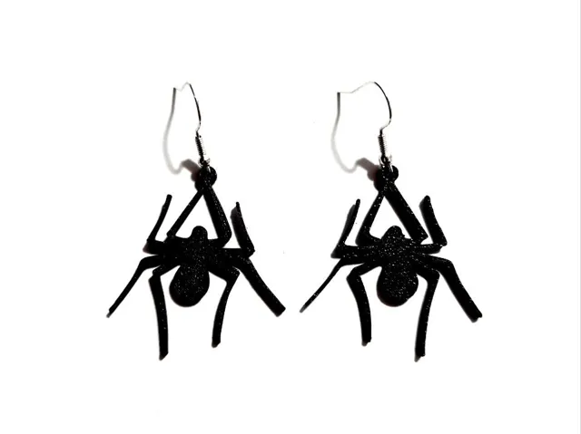 Spider Elegance - Earrings