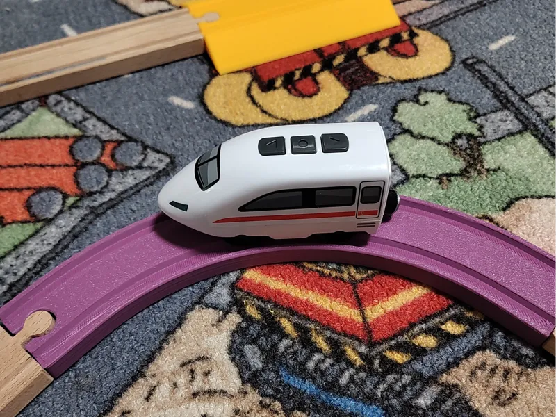 Brio Ikea compatible turn 90 degree