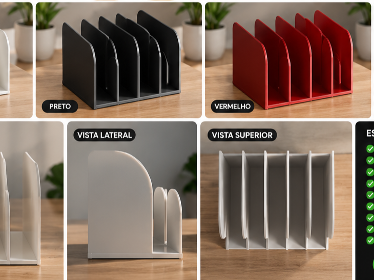 Modern Book Organizer | Organizador de Livros - 1