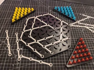 Rubberband Triangle Game: Replacement rubber bands