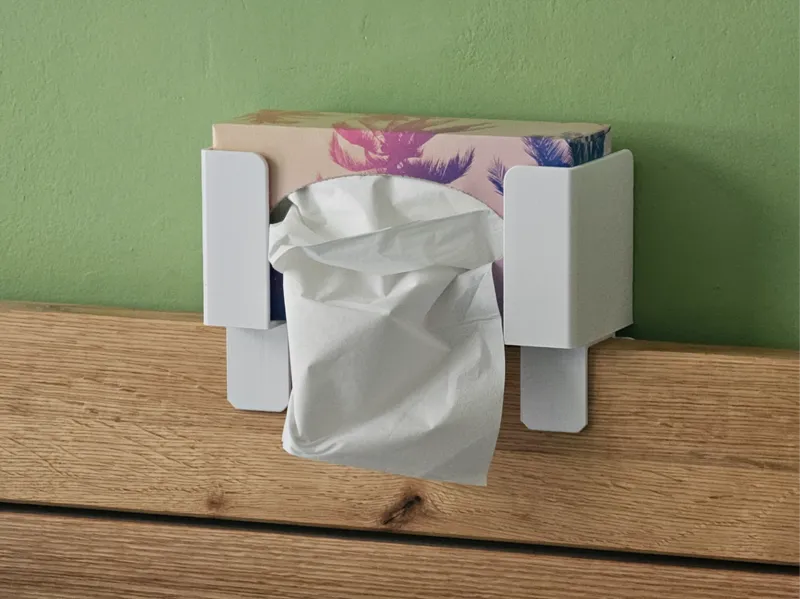 Bed tissue holder