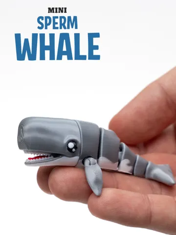 Llavero: Flexi sperm Whale & Keychain — vista de referencia 2