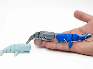 Llavero: Flexi sperm Whale & Keychain — vista de referencia 4