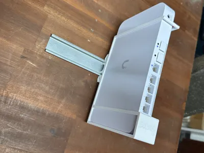 Unifi Cloud Gatewy Fiber DIN Mount
