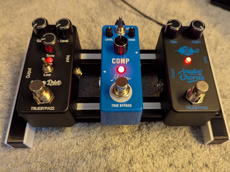 Guitar Pedal Board Small