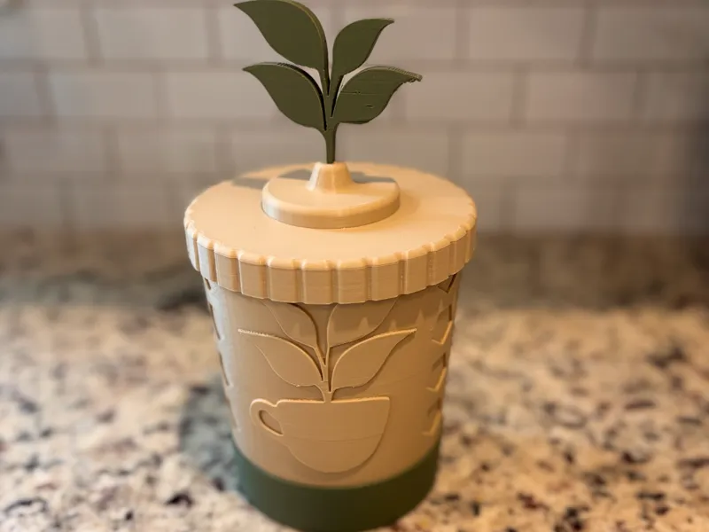 Grounds To Garden - used coffee grounds container 
