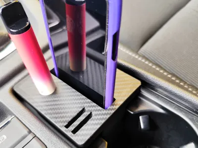 Phone Holder + Pod Cupholder Insert for Octavia from MY 2023