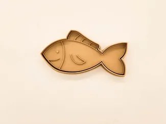 Cake cookie cutter - fish