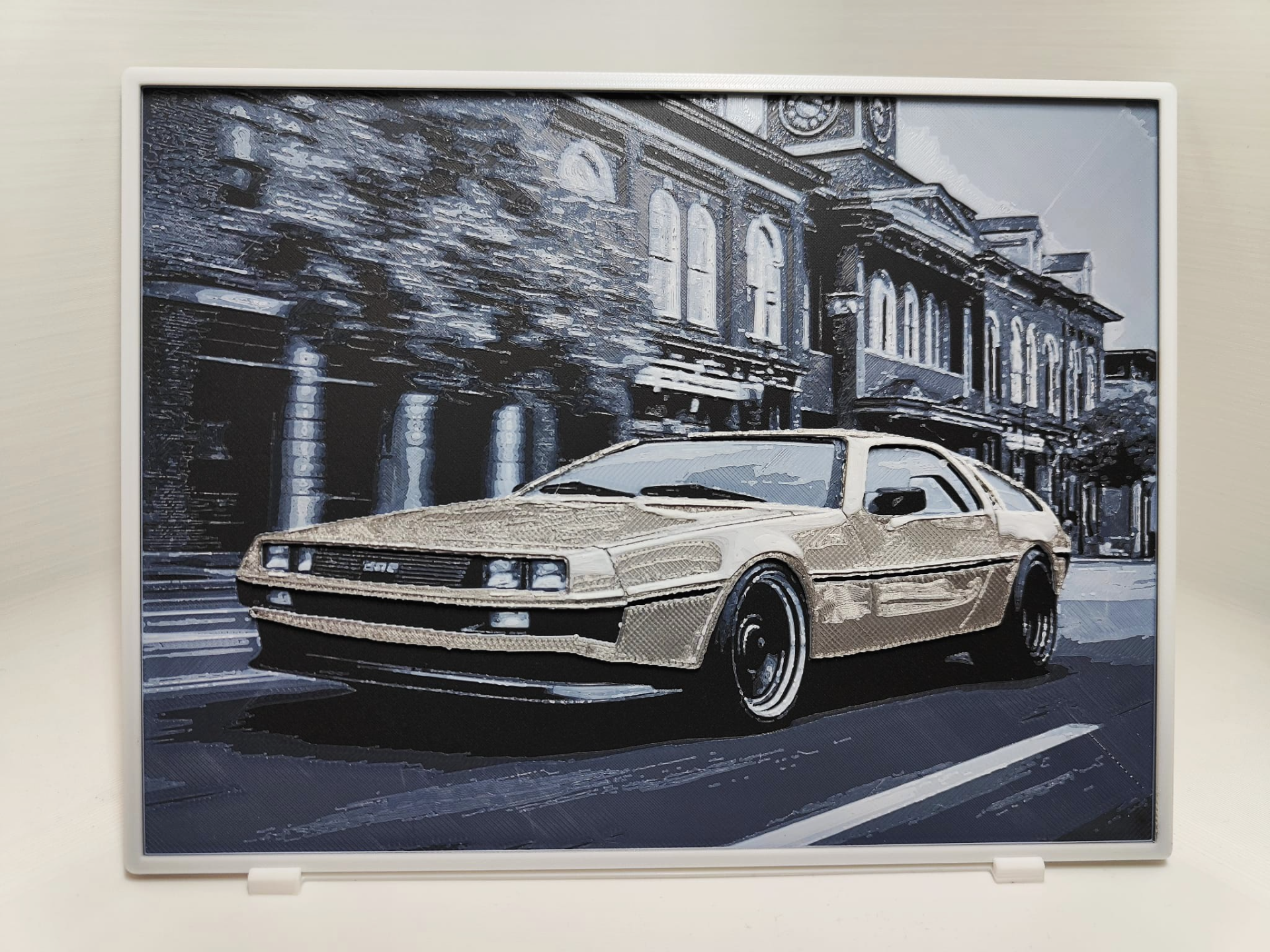 DeLorean DMC-12 - Hueforge