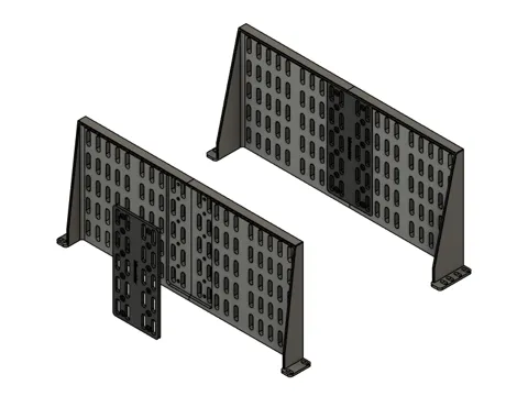 Estante o repisa: 19-inch Rack Shelf — referencia de MakerWorld