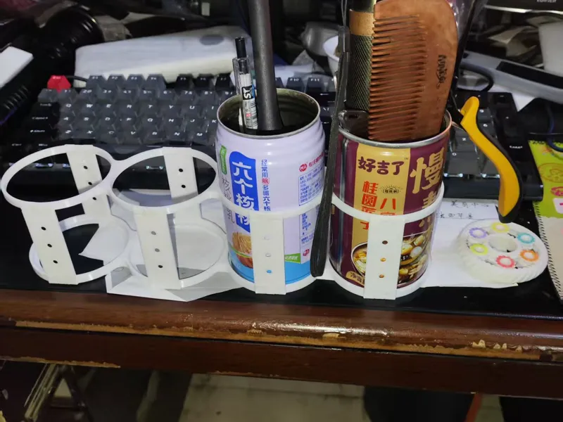 收纳盒-废旧罐头改笔筒