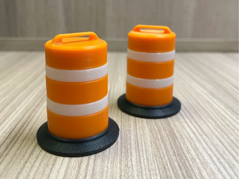 CyberBrick – Traffic Drum Barrel
