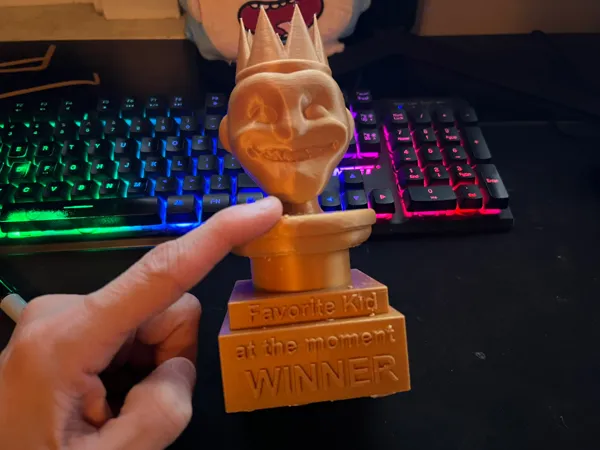 Trophée du chouchou du moment