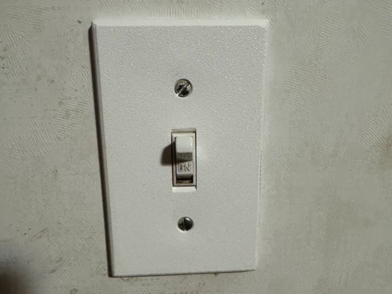 simple light switch cover replacement
