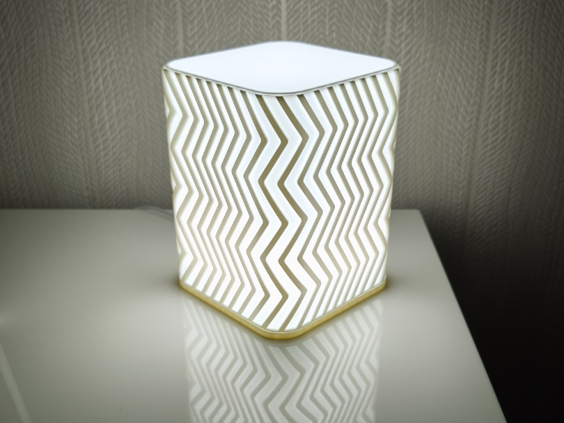 Modern Led ZigZag Square Lamp Ledkit 001