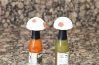 Capuchon champignon pour bouchon de bouteille — photo 1
