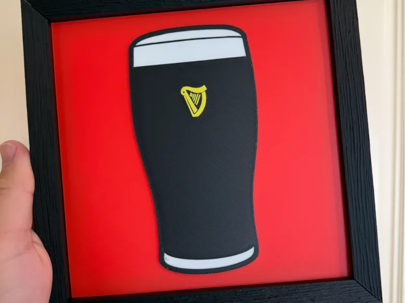 Guinness Glass Plaque / Sign