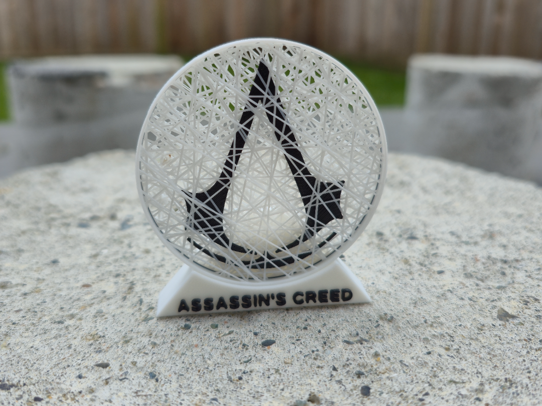 Assassin's Creed String Art Disc