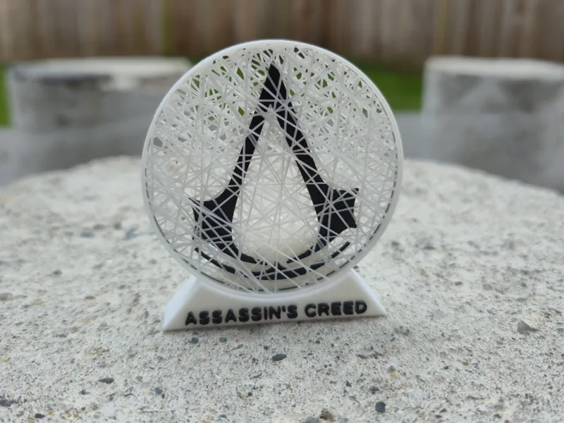 Assassin's Creed String Art Disc