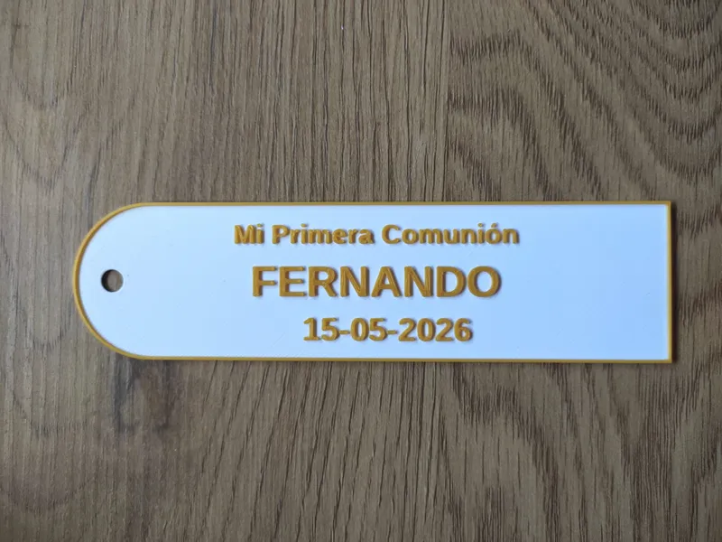 Marcapáginas comunión o para otros eventos