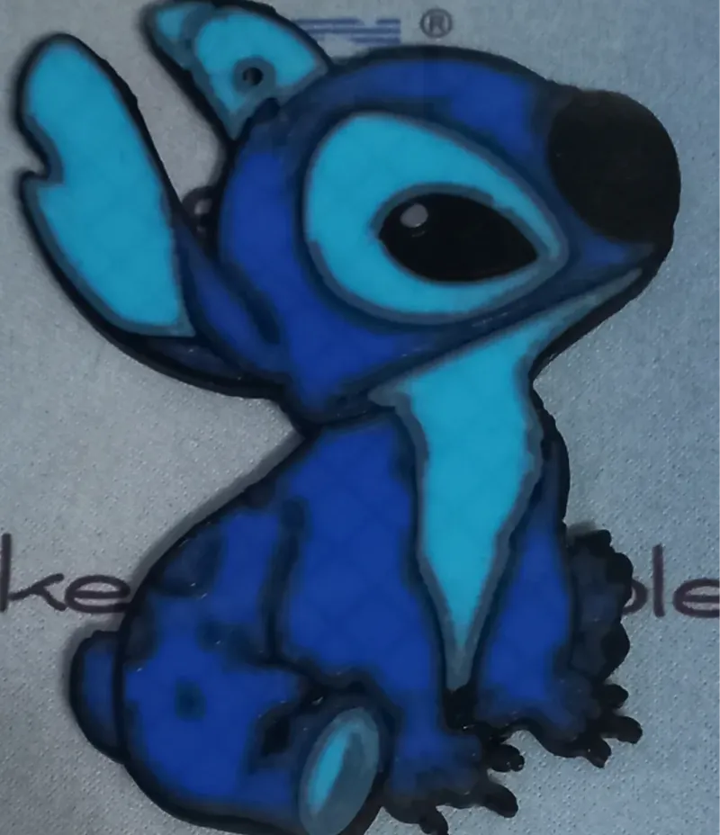 stitch figura 2d multicolor