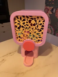 A Floral patern Cover 0.2mm layer, 2 walls, 10% infill