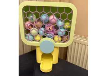 Pastel Capsule Toy Vending Machine