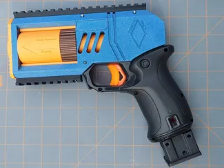 Nerf Knockout Mod "Diamond Back"