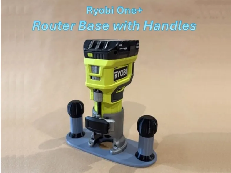 Ryobe R163g Router Base Ryobi Router Base - Free 3D Print Model - MakerWorld