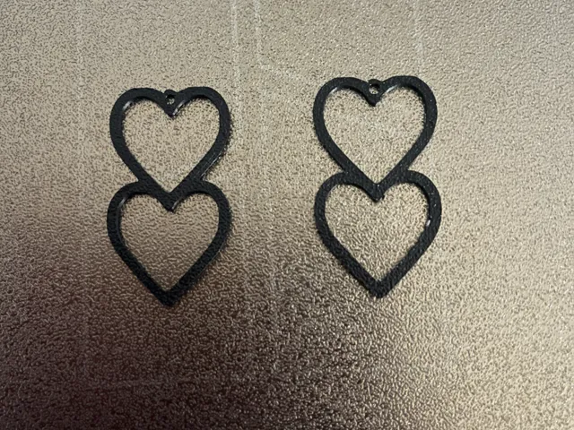 heart earrings
